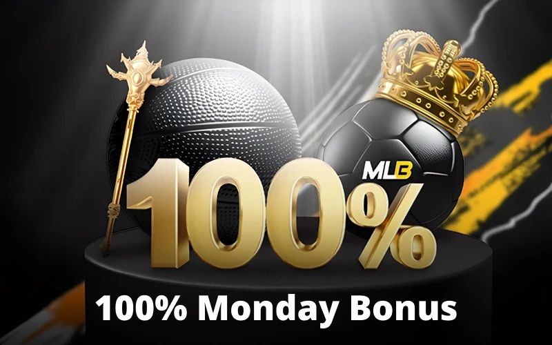 Don't miss out on the opportunity to receive a bonus from Melbet for deposits made on Mondays.